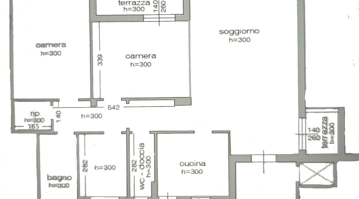 planimetria non catastale